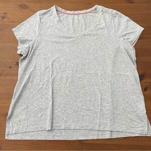 dip Heather Grey V-Neck Shirt - 1X